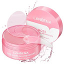 Under Eye Mask - 30 Pairs -Lanbrna Rose Eye Mask For Sleeping- Puffy Eyes & Dark Circles Treatments With Hyaluronic Acid, Reduce Under Eye Bags And Smooth Wrinkles, Brighten Complexionpink