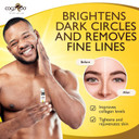 Caffeinated Eye Serum, Nutrient-Dense, 100% Pure, Natural & Vegan (Lemongrass)