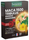 Santarome Phyto Maca 1500 Tribulus Ginseng Ginger 20 Phials