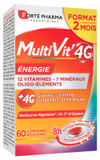 Fortã© Pharma Multivit'4G Energy 60 Two-Layer Tablets