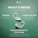 Skyn Iceland Dissolving Microneedle Eye Patches With Hyaluronic Acid & Peptides: To Hydrate, Firm And Smooth Fine Lines, 1 Pair (0.0460G / 0.0016 Oz)