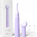 Touchbeauty Heated Eyelash Curler With Dual-Sided Curling Comb, Rechargeable Lashes Curlers Washable Silicone Comb Brush, 2-Level Temperature, Natural Curling Tb-2117