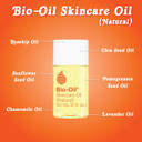 Bio-Oil Natural Skincare Oil, Serum For Scars And Stretch Marks, Face And Body Moisturizer For Dry Skin, Hair Oil, For All Skin Types, 6.7 Oz