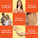 Bio-Oil Natural Skincare Oil, Serum For Scars And Stretch Marks, Face And Body Moisturizer For Dry Skin, Hair Oil, For All Skin Types, 6.7 Oz