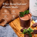 Isagenix Isalean Shake - Complete Superfood Meal Replacement Drink Mix For Maintaining Healthy Weight And Lean Muscle Growth  Chocolate Mint - 14 Servings