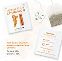 Nutra Tea - Turmeric & Cinnamon Tea - 20 Tea Bags - Herbal Tea