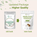 Micro Ingredients Golden Monk Fruit Sweetener Allulose, 2 Lbs | No Erythritol, No Aftertaste, 1:1 Brown Sugar Substitute | Zero Calorie, Great For Drinks, Coffee, Tea, Cookies | Keto, Vegan, Non-Gmo