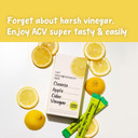 Liaf Apple Cider Vinegar Powder | Lemon | 10 Individual Apple Cider Packets Acv Sugar Free Electrolytes Powder Packets Vinagre De Manzana Morning Kick