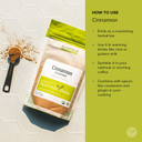 Banyan Botanicals Organic Ground Cinnamon Powder  Cinnamomum Verum  Delicious Cooking Spice That Supports Healthy Digestion, Circulation & More*  1/2 Lb.  Non-Gmo Sustainably Sourced Vegan Ffl