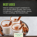 Frontier Co-Op Fair Trade Ground Ceylon Cinnamon Powder Organic, Kosher, 5.57Oz - Bulk Bag Refill For Shaker, Baking, Beverages, And Cooking