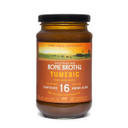 Abbco Turmeric Beef Bone Broth With Collagen Peptides, Ginger & Black Pepper - Nutritious Digestive Beverage Supports Gut Health, Immune Function, Bones & Joints. Halal Bone Broth