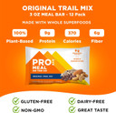 Probar - Meal Bar, Original Trail Mix, Non-Gmo, Gluten-Free, Healthy, Plant-Based, Whole-Food Ingredients, Natural Energy (12 Count)