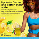 Key Nutrients Multivitamin Electrolytes Powder No Sugar - Refreshing Lemonade Electrolyte Powder - Sodium & Energy Supplement - Hydration Powder - No Calories - 90 Servings - Made In Usa