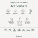 Shaklee Life Shakeâ Plant Protein French Vanilla - Complete Meal Replacement With 20G Protein, 6G Fiber, 24 Vitamins & Minerals - Supports Satiety & Healthy Weight - Non-Gmo - 14 Servings