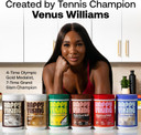 Happy Viking Vanilla Plant Protein Powder, Created By Venus Williams, 20G Protein, Low Carb, Keto, Vegan, Gluten-Free, Non-Gmo, Superfoods, Complete Meal Replacement, 1 Canister (24 Oz.) Happy Viking Vanilla Plant Protein Powder, Created By Venus Williams, 20G Protein, Low Carb, Keto, Vegan, Gluten-Free, Non-Gmo, Superfoods, Complete Meal Replacement, 1 Canister (24 Oz.)