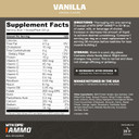 Mtn Ops Ammo Protein Powder Meal Replacement Shake For Lean Muscle Building, Strawberries & Cream Flavor, 28 Servings