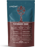 Lyfefuel Vegan Protein Shake Plant-Based Protein Powder With Bcaa, Greens & Superfoods For Sports Performance, Recovery & Lean Muscle Building | (Chocolate, 24 Servings)