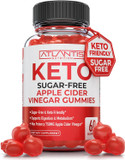 Atlantis Nutrition Sugar-Free Keto Acv Gummies For Weight Loss - Apple Cider Vinegar Gummies Formulated With 750Mg Acv Per Serving - Supports Digestion, Weight Loss, Detox & Cleansing - 60 Count