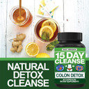 15 Day Cleanse | Colon Detox With Natural Laxative For Constipation & Bloating. 30 Pills To Detoxify & Boost Energy | Extra-Strength Senna Leaf Supplements | Strong For Some People