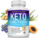 Toplux Keto Detox Pills Advanced Cleansing Extract  1532 Mg Natural Acai Colon Cleanser Formula, Flush Toxins & Excess Waste, For Men Women, 60 Capsules, Supplement