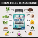 American Standard Supplements Colon Cleanse - 60 Veggie Capsules, 30 Servings  Herbal Blend With Psyllium Husk, Senna Leaves, Aloe Vera, Ginger, Cascara Sagrada & More