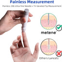 Metene Twist Top Lancets For Lancing Devices, 310 Count, 30 Gauge Lancets For Blood Sugar Test, Diabetic Lancets, Blue