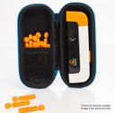 Dario Diabetes Travel Case Bag  For Glucose Monitor Kit & Other Diabetic Supplies (Small, Blue)