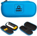 Dario Diabetes Travel Case Bag  For Glucose Monitor Kit & Other Diabetic Supplies (Small, Blue)