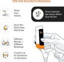 Dario 100 Blood Glucose Test Strips - Only Works With Dario Monitor (25 Pack X 4)