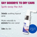 Eoseraâ® Ear Itch Mdâ® - Ear Drops For Itchy Ears | Dry Ear Relief | Soothing Spray | Moisturizing Formula | Allergies, Eczema, Dermatitis, Psoriasis, Perimenopause, Menopause, Hearing Aids