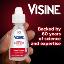 Visine Red Eye Comfort Redness Relief Eye Drops To Help Relieve Red Eyes Due To Minor Eye Irritations Fast, Tetrahydrozoline Hcl, 0.5 Fl. Oz