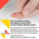 Antiseptic Numbing Wipes For Needle Pain Relief, 2-In-1 Formula With Benzocaine, Isopropyl Alcohol And Menthol - 30 Prep Pads