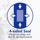 All Health Adhesive Fabric Bandages, 200 Count Assorted Sizes | Soft, Flexible Material | Protection For First Aid And Wound Care