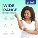 Awd Medical Bordered Silicone Foam Dressing - Bedsore Bandages - Absorbent, Waterproof Silicone Bandages, Large Bandages For Wounds, Wound Dressing First Aid Bandage For Wound Care - 10 Pack - 4" X 4"
