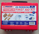 Rapid Care First Aid 81131 Premium 25 Person Osha/Ansi Compliant Unitized First Aid Kit In Detachable Wall Mountable Poly Case