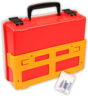 Rapid Care First Aid 81131 Premium 25 Person Osha/Ansi Compliant Unitized First Aid Kit In Detachable Wall Mountable Poly Case