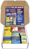 Rapid Care First Aid 93645 Refill Kit For 3 Shelf First Aid Cabinet, 643 Pieces, For Over 75 People