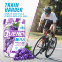 Quench Eaa Aminos + Electrolytes - Complete Blend Of 9 Eaas - 10G Total Amino Acids - Vitamins, Antioxidants, Electrolytes - Zero Sugar, Carbs, Calories (Grape Blast)
