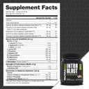 Nutrabio Intra Blast Bcaa Eaa Electrolyte And Hydration Powder - Amino Acid Supplement, Eaa/Bcaa Powder - Non-Gmo And Gluten Free - Cherry Limeade - 30 Servings
