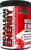 Evl Bcaa Lean Energy Powder - Pre Workout Green Tea Fat Burner Support With Bcaas Amino Acids And Clean Energizers - Bcaa Powder Post Workout Recovery Drink For Lean Muscle Recovery - Fruit Punch