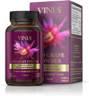 Vinia 12-Hour Long-Lasting Piceid Resveratrol Supplement. Nitric Oxide Supplement. Supports Heart Health, Blood Flow, Boost Oxygen Superfood Powder, Keto Friendly. Vegan & Non-Gmo. 30 Day Supply