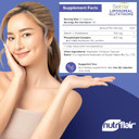 Nutriflair Liposomal Glutathione Supplement Setriaâ® 700Mg - Pure Reduced, Stable Form L-Glutathione Reductase (Gsh) - Master Antioxidant Support, 60 Capsules