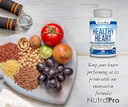 Nutrapro Healthy Heart - Heart Health Supplements. Artery Cleanse & Protect. Supports Healthy Cholesterol And Triglyceride. Gmp Certified