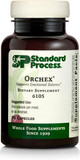 Standard Process Orchex - Whole Food Nervous System Supplements, Cholesterol, Mental Clarity And Emotional Support With Soy Protein, Ascorbic Acid, Calcium Lactate, Wheat Germ, And More - 90 Capsules
