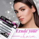Ardell False Eyelashes Double Up Individuals Knot-Free Short Black 4 Packshort Black