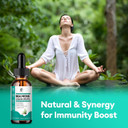 Sea Moss Liquid Drops For Immune System, Gut, Skin & Energy, Irish Sea Moss With Black Seed Oil, Spirulina, Black Elderberry, Burdock Root, Bladderwrack, Original Flavor, 2 Fl Oz