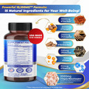 Sotalix Sea Moss Capsule 10100Mg With Ashwagandha, Burdock Root, Bladderwrack, Turmeric - Powerful Natural Immunity Booster - Usa Made (150 Count (Pack Of 1))