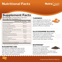 Joint Support | Turmeric And Glucosamine Supplement With Bioperine To Support Healthy Joints Naturally. Also Contains Ginger, Chondroitin And Boswellia | 180 Capsules