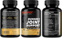 Runner'S Joint Support - Glucosamine, Chondroitin, Msm & More - Joint Supplement Helps Improve Knee And Other Joint Discomfort - 90 Tablets (45 Day Supply)
