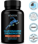 Glucosamine Chondroitin With Turmeric Msm Boswellia - Natural Joint Supplement For Men And Women - Supports Healthy Joint Structure, Function & Comfort - Non-Gmo And Gluten Free - 90 Capsules